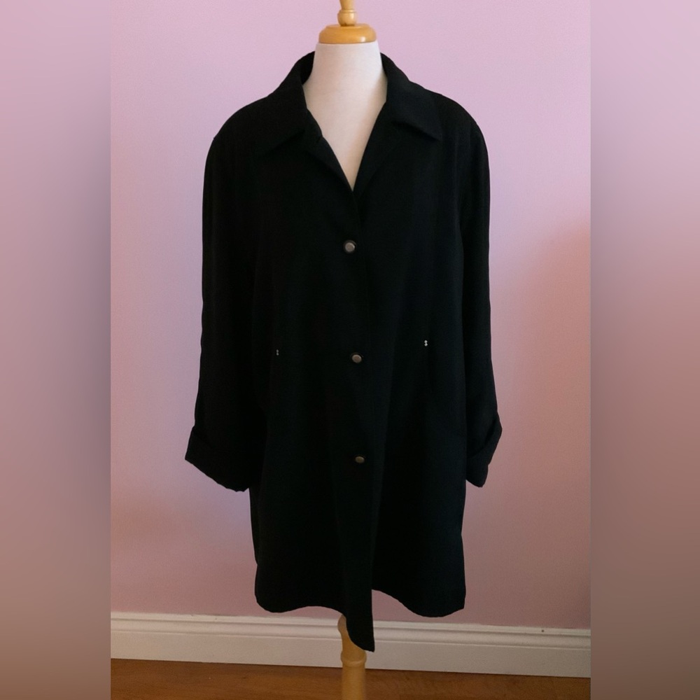 Classic Black Women's Coat